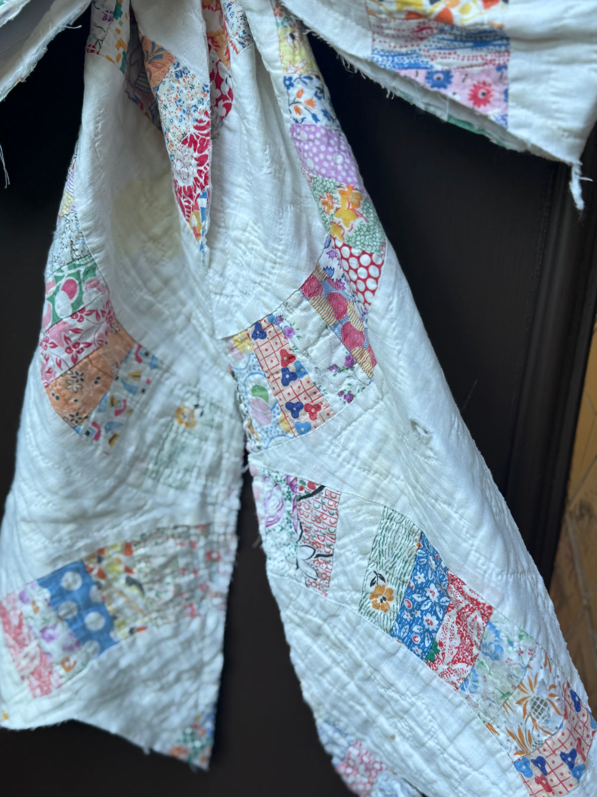 Vintage Quilt Bow Door Hangers