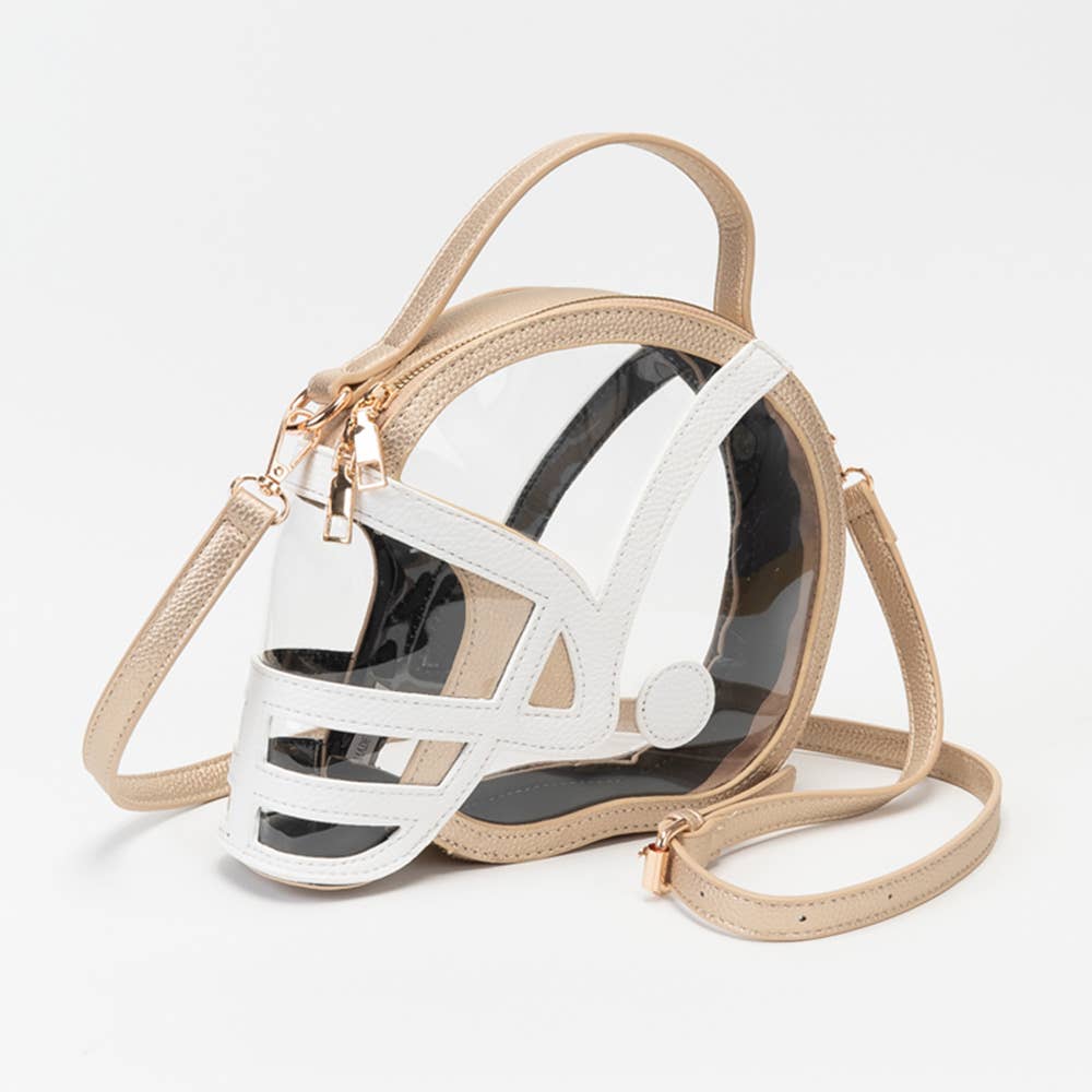 Gameday Football Crossbody Handbag