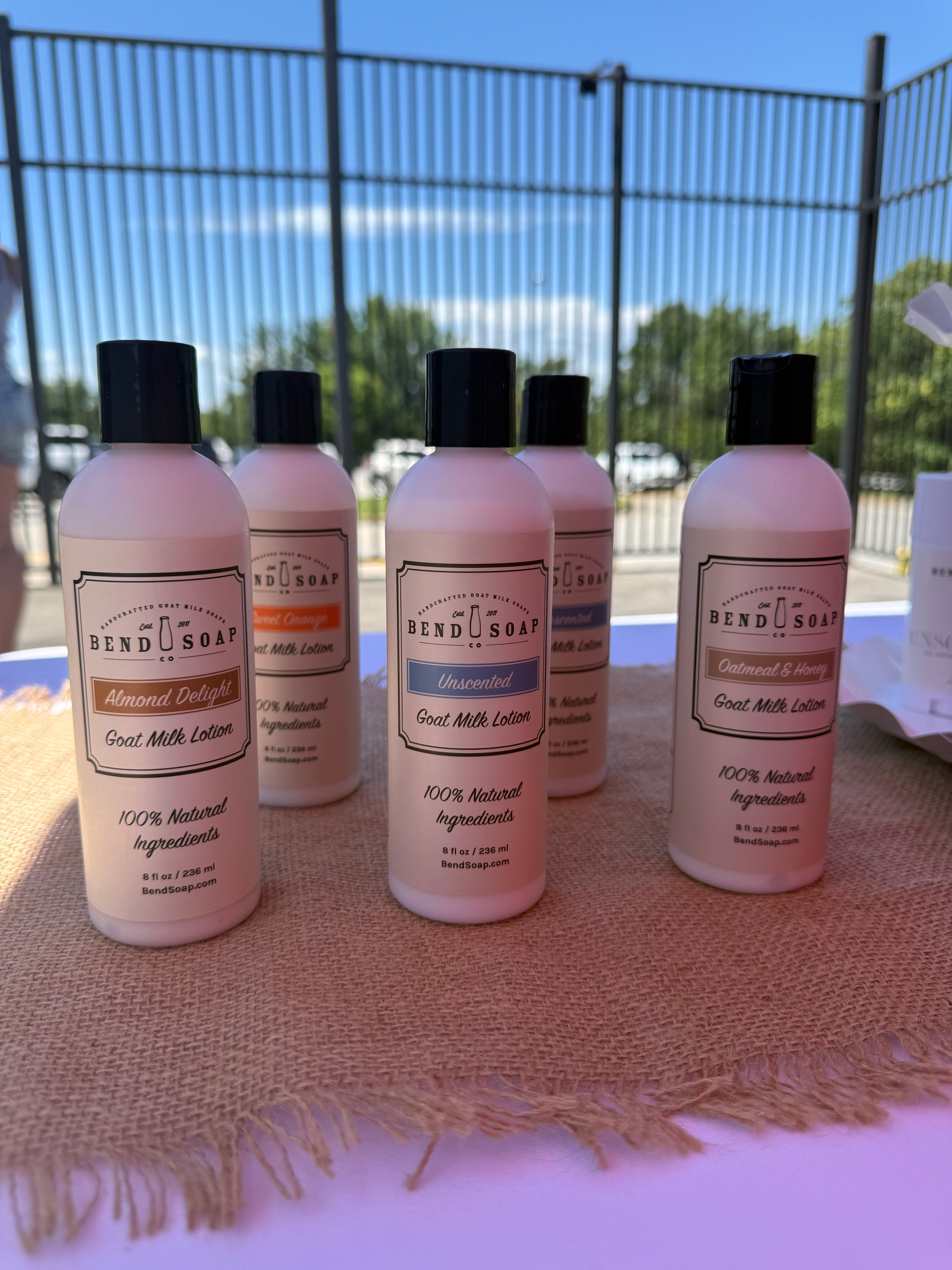 Natural Goat Milk Lotion - Sweet Orange