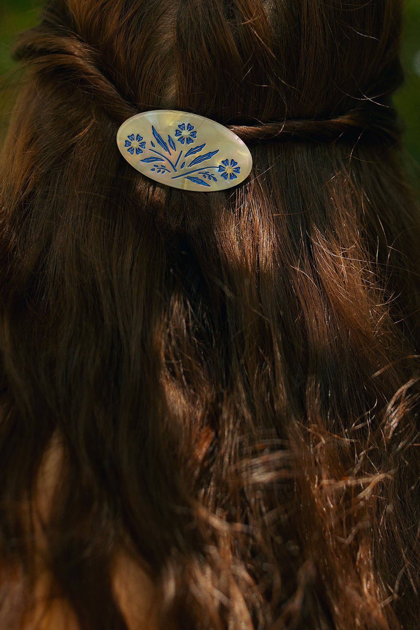 Corelle Cornflower Retro Hair Clip