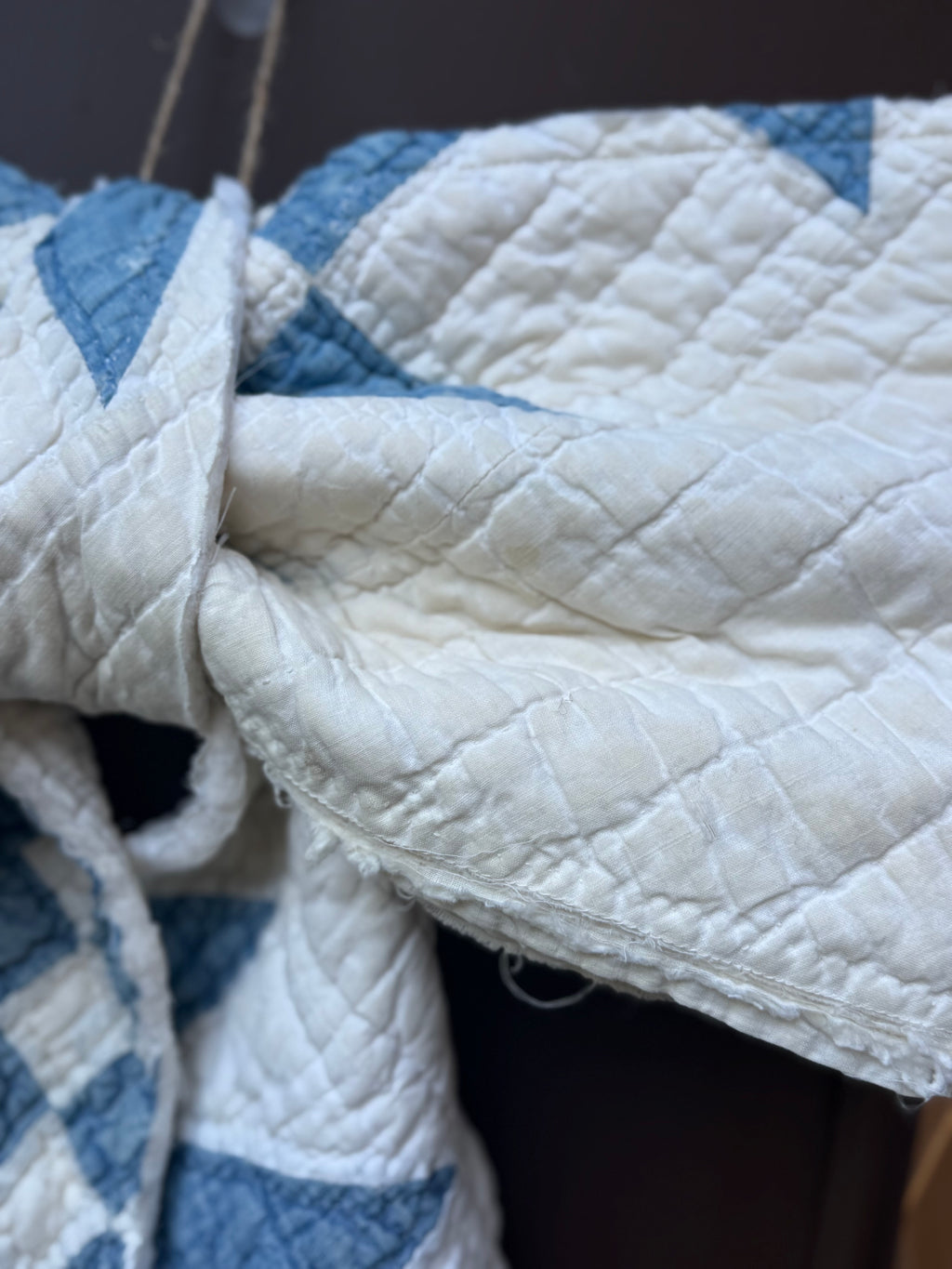 Vintage Quilt Bow Door Hangers