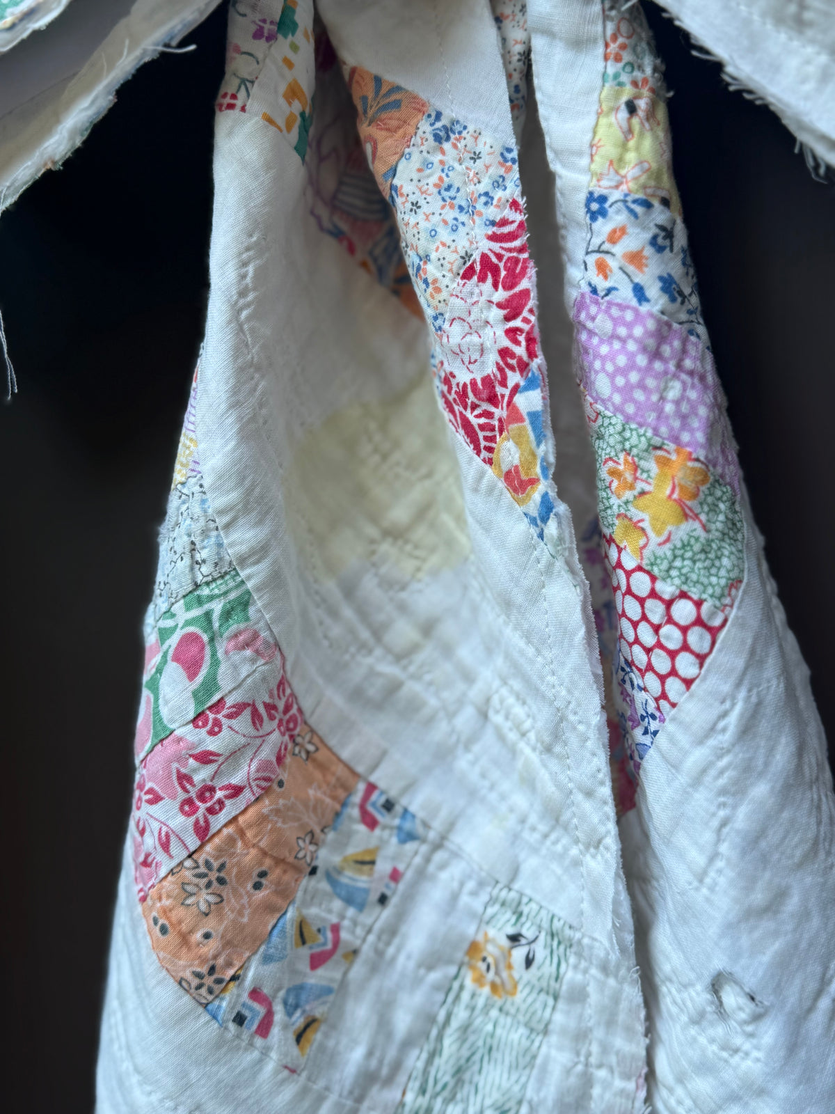 Vintage Quilt Bow Door Hangers