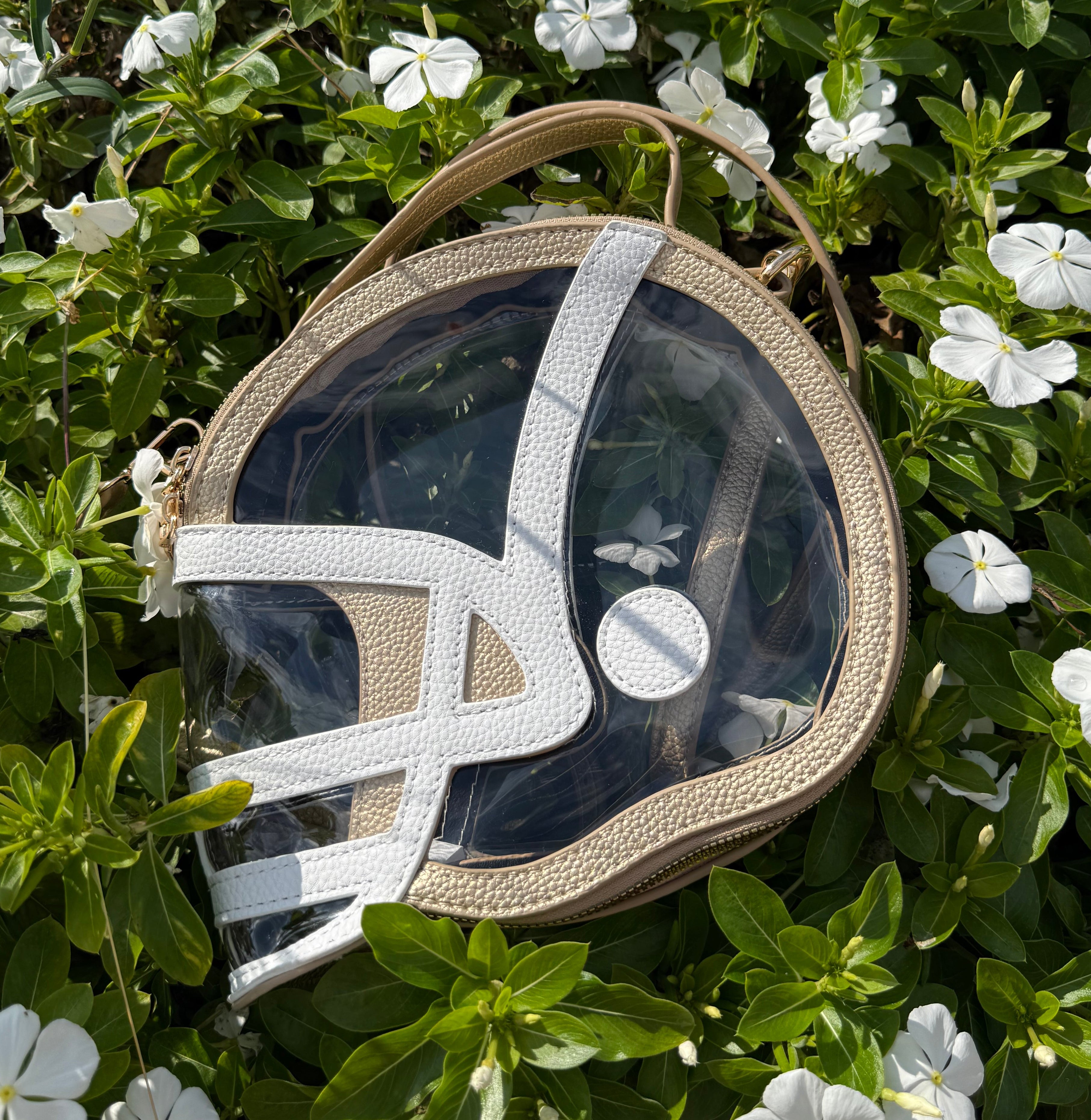 Gameday Football Crossbody Handbag
