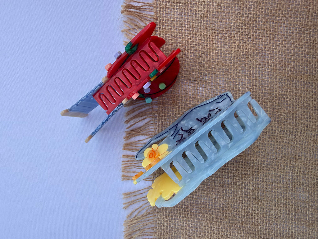 Pin Cushion Hair Claw