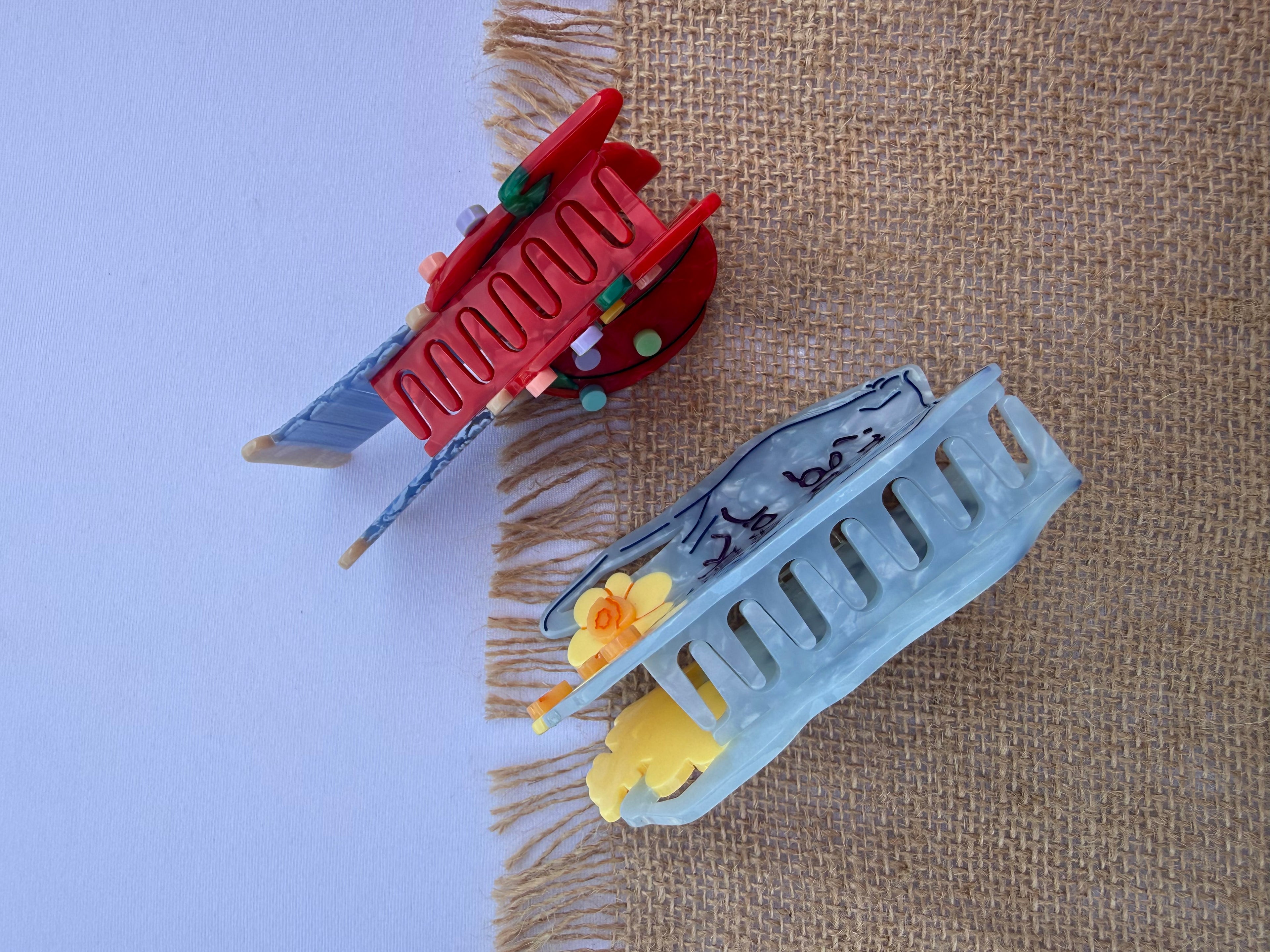Pin Cushion Hair Claw