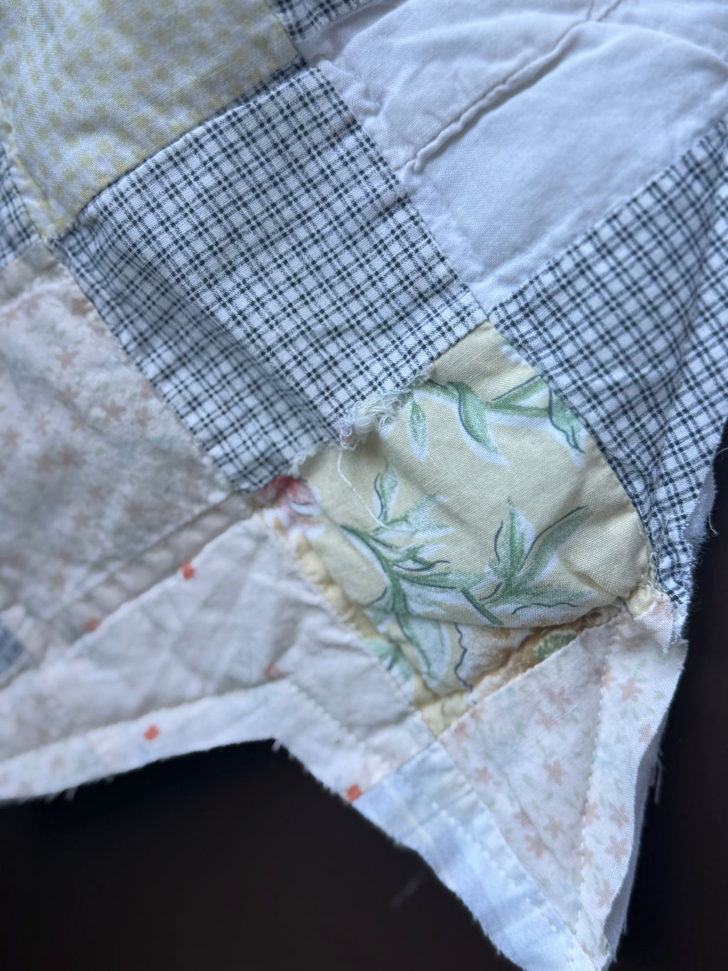 Vintage Quilt Bow Door Hangers