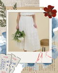 Sunday Stroll Eyelet Lace Skirt