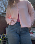 Baby Love Pointelle Button-Up Cardigan