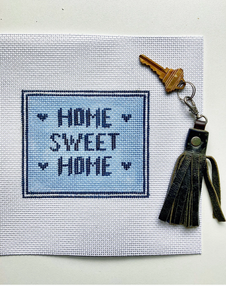 Home Sweet Home Needlepoint Canvas