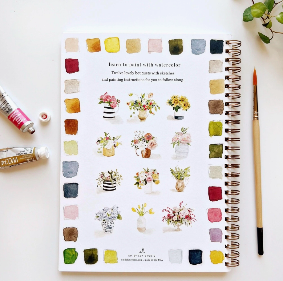 Watercolor Painting Workbooks