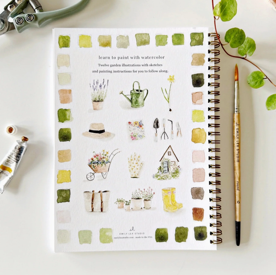 Watercolor Painting Workbooks