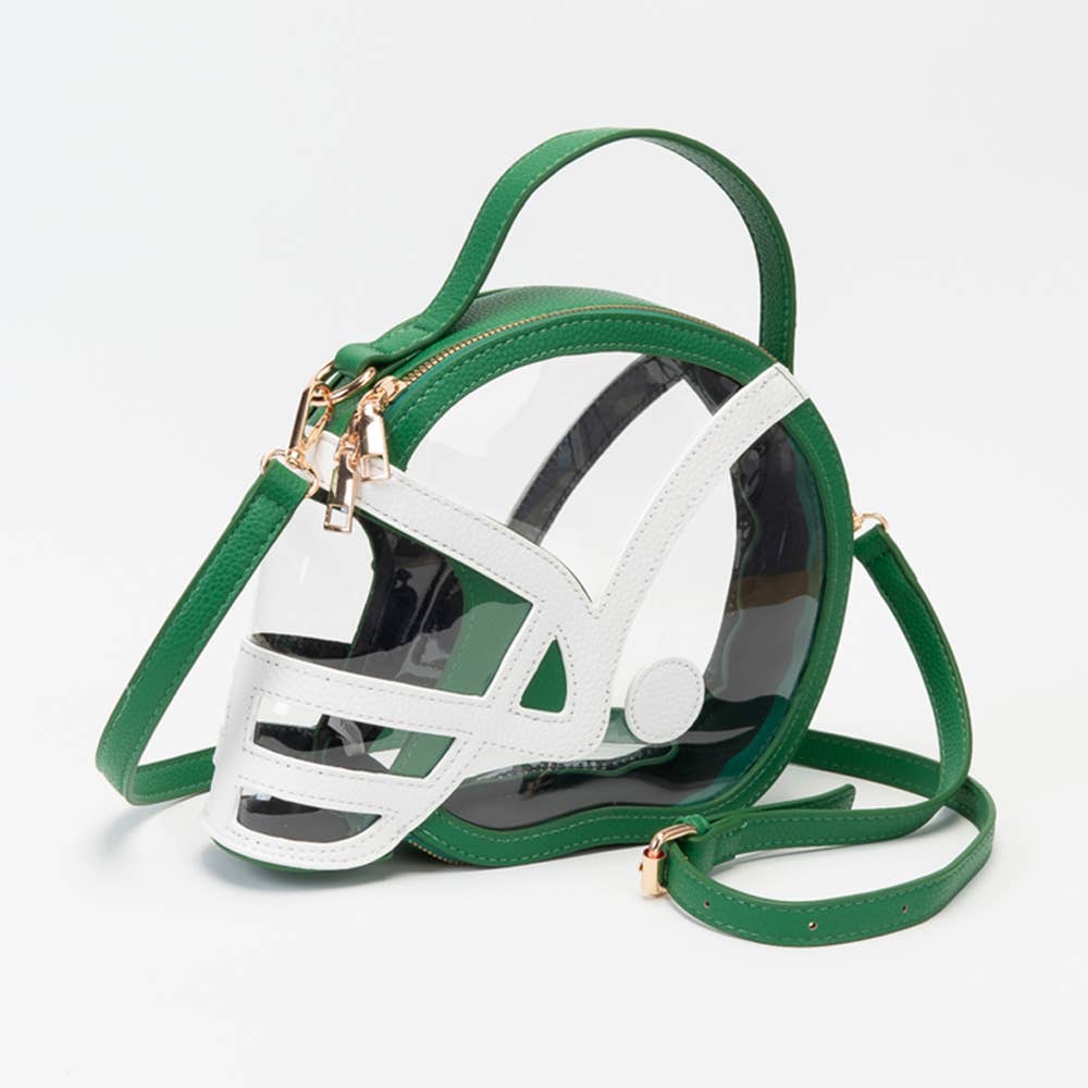 Gameday Football Crossbody Handbag
